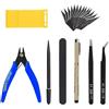 MMOBIEL Set 21 Pezzi per bricolage Costruzione Kit per modellini Gundam per Costruzione, Riparazione e sistemazione Professionale di modellini