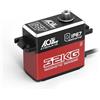 AGFRC Servo impermeabile IP67 da 32 kg ad alta coppia - Sensore magnetico Servo senza nucleo pieno in metallo per cingoli auto 1/10 RC, angolo di controllo 180 ° (A73CHLW V2)