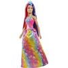 Barbie Dreamtopia Bambola Royal da circa 30cm con Lunghissimi Capelli Fantasia e Accessori, Giocattolo per Bambini 3+Anni,GTF38