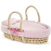 Corolle Culla portatile Peluche Rosa per bambolotto de 36 et 42 cm dai 3 anni