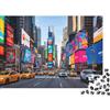 DAFUfbw New York Puzzle 1000 Pezzi Riciclabile Paper Neon NYC City Adulto Jigsaws Party Gioco Accessori Developing Ragazzo & Ragazza's Intelligence Educativo 38x26cm/1000pcs
