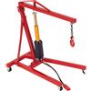 Tbkoeudhg RC Auto 1/8 1/10 Simulazione Garage Decorazione Motore Gancio Cric Elettrico per TRX4 SCX10 Accessori Rosso