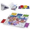 TWSOUL Tabella puzzle pieghevole con 5 cassetti, inclinabile con supporto 2 in 1, copertura, in feltro, per riporre puzzle, tappetino portatile per adulti, 1000 pezzi (grigio chiaro, 77 x 54 cm)