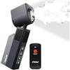 PMI SmokeNINJA PRO HAZER KIT - Macchina antinebbia portatile con Bluetooth, camera di nebbia anti-perdite aggiornata, ugello foschia di terza generazione, uscita continua da 3 minuti, alimentazione