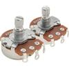 Musiclily Alpha A500K Mini Potenziometro Metrico Split Short Shaft 6,5mm Audio Taper Pot per Chitarra Elettrica ST Tele PB JB Basso (Set di 2)