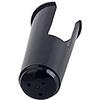 BESTonZON Copri Bocchino per Sax Soprano in Plastica Nera, 1 Pezzo | Salvabocchino Protettivo, per Custodia o Borsa, Leggero e Facile da Portare, Compatibile Ligatura