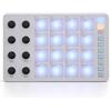 Annadue Controller MIDI Pad USB, Bluetooth Wireless, 16 Pad RGB, 8 Manopole Assegnabili, Uscita MIDI, Ricaricabile, Portatile per Produzione Musicale da Studio, Musicisti, ABS 227 mm