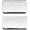 Musiclily Pro 50/52mm Cover Copri Pickup Humbucker Set Cromato | Lega Nickel Argento,per Chitarra Elettrica Import