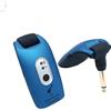 Alnicov Trasmettitore e ricevitore wireless per chitarra elettrica, basso, violino, 2,4 GHz, A9, blu