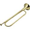 Jvjggag Tromba da cavalleria tromba, portatile in per adolescenti, in stile retrò B con design standard, accessorio per strumenti musicali, strumento compatto per esercitarsi per bambini