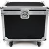 WZYBUTA Flight Case 52,5 x 31 x 48 cm, con ruote per ZQ02241 150W teste mobili