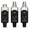 BlissfulAbode Professionale 48 V Wireless Microfono Sistema Trasmettitore Ricevitore Kit Per Microfono Dinamico Audio Mixer 2.4G Per Tecnologia UHF Gamma 50M Auto-Pairing Costruzione In Metallo