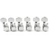 Musiclily Pro R15J-17 6 inLinea 15:1 2-Pin Meccaniche Autobloccanti Cromato | Paletta Esagonale, per Chitarra Elettrica tipo SQ Strat Tele
