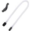 Dioche Melodica Tubo Bocchino Flessibile Lungo di Ricambio in Plastica ABS Ideale per Studenti Principianti Accessorio per Strumenti Musicali per Bambini 57 Cm 22,4 Pollici Nero