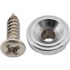 Musiclily Pro Vintage TL Abbassacorde String Guide Tree Retainer Cromato | Acciaio, per Chitarra Elettrica tipo Strato e Basso