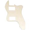 Musiclily Pro 12 Fori Coperto HH Battipenna per Chitarra Elettrica tipo USA/Mexico Fender 72 Tele Thinline, 4 Strati Aged White Pearl