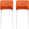 Musiclily Pro NISSEI Japan Orange Condensatore 0,047µF 5% 630V 2 Pezzi | MPE CBB,Film Polipropilene Metallizzato, per Chitarra Elettrica e Basso