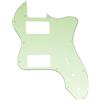 Musiclily Pro 12 Fori Coperto HH Battipenna per Chitarra Elettrica tipo USA/Mexico Fender 72 Tele Thinline, 3 Strati Mint Green