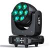 Ukfog 7 X 40 W Teste Mobili RGBW Effetto Tintura Luci Disco per Feste DMX 512 Zoom Luce da Palcoscenico per Party Club Bar Casa Feste Palcoscenico-1PCS