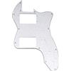 Musiclily Pro 12 Fori Ampia Gamma HH Battipenna per Chitarra Elettrica tipo USA/Mexico Fender 72 Tele Thinline, 4 Strati Bianco Perlato