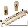 Musiclily Pro 52,5mm Pre-set Intonabile Ponte Wrap Around Attaccacorde per Chitarra Elettrica tipo Epiphone Les Paul Junior LP, Dorato