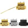 SEAFRONT di Ponte Tremolo per Chitarra Elettrica di Ponte Tremolo per Chitarra Vibrato in Metallo per Sostituzione Stile Floyd Rose (oro)