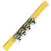 RASTKY Bracciale Jingle Bell da Polso Indossabile Orff, Robusto Tessuto in Fibra, Sviluppa il Ritmo per L'educazione Musicale dei Bambini, Adatto a Varie Esibizioni Musicali (ORANGE)