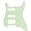 Musiclily Pro 11 Fori HSS Battipenna Angoli Arrotondati 3 strati Mint Green | per Chitarra Elettrica USA/Mexican Strat con 4 Vite per Montaggio Humbucking Open Pickup