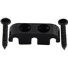 Musiclily Pro 25mm Abbassacorde Basso String Guide Tree Retainer Nero | Ottone, per Basso Elettrico 5 Corde
