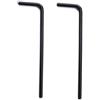 Musiclily Basic 3/32 Chiave a Brugola in Acciaio per Strumento Fender anni '70 con Regolazione Collo Micro Tilt, Nero (Set di 2)
