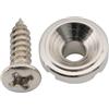 Musiclily Pro Vintage TL Abbassacorde String Guide Tree Retainer Nickel | Acciaio, per Chitarra Elettrica tipo Strato e Basso