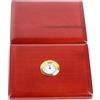 HELEVIA Custodia per Ance per Clarinetto per Sassofono Scatola per 5 Ance in Legno Massello con Igrometro (Succinite)