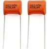Musiclily Pro NISSEI Japan Orange MPE CBB Condensatore Film Polipropilene Metallizzato,068µF 5% 450V per Chitarra Elettrica e Basso (Set di 2)