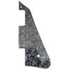 Musiclily LP Battipenna Pickguard per Chitarra Elettrica tipo USA Les Paul Standard Stile Moderno, 4 strati Black Pearl