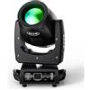 GdjRttk Spot LED a Testa Mobile 230W Luce da Discoteca RGBW Luce da Discoteca Luce da Festa DMX512 Luce Stroboscopica 16CH Luci da Palco per DJ Bar Club Concerti Compleanno Spettacolo di Luci per Matrimoni