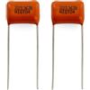 Musiclily Pro NISSEI Japan Orange Condensatore 0,022µF 5% 630V 2 Pezzi | MPE CBB,Film Polipropilene Metallizzato, per Chitarra Elettrica e Basso