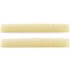 Musiclily Pro 40,5x3x5mm Capotasto in Osso Chitarra Non Sbiancato 2 Pezzi | Pre-scanalato, Fondo Piatto,per Chitarra Elettrica 6 Corde Squier Affinity Strat Tele