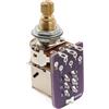Musiclily Pro B500K PCB Mod DPDT Potenziometro Push-Pull Metrico | Ottone, Split Standard Shaft 9,5mm,Lineare Pots, per Chitarra Elettrica Basso