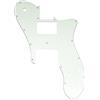 Musiclily Pro 16 Fori Ampia Gamma Humbucker Battipenna per Chitarra Elettrica tipo USA/Mexico Fender 72 Tele Custom, 3 Strati Aged White