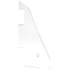 Musiclily LP Battipenna Pickguard per Chitarra Elettrica tipo USA Les Paul Standard Stile Moderno, 1 strato Silver Mirror