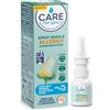 Care for You, Spray Nasale Allergy - Azione Protettiva Contro Polvere, Polline e Animali, con Sali Marini, Aloe Vera e PVP, 20 ml
