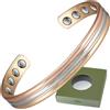 Wollet CPB-0945SRG - Bracciale magnetico da donna, in rame, 16 cm, con confezione regalo