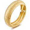 LILIE&WHITE, Bracciale in oro da donna stile bohémien, in oro o argento, aperto, per il ritorno a scuola, gioielli, S, ottone