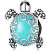ShiYu Charm con ciondolo a forma di tartaruga per bracciale Pandora - Perlina con ciondolo a forma di tartaruga longevità in argento sterling 925