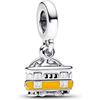 Feitery Santa Charms Compatible with Pandora Braccialetti Giorno di Natale Bead Charm da donna