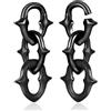 DOEARKO Pesi Dilatatore Orecchio 1 Paia Dilatatori Lobo In Acciaio Inossidabile Serpente Ear Hangers Expanders Piercing Gioiello per Uomini e Donne