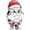 Feitery Santa Charms Compatible with Pandora Braccialetti Giorno di Natale Bead Charm da donna