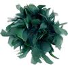 IMINI Elegante spilla a forma di fiore con piume, grande spilla da bavero da 20 cm, per donne e uomini, per feste di nozze, bouquet in tessuto, scialle floreale, accessori per abiti, accessori per vestiti