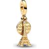 Feitery Santa Charms Compatible with Pandora Braccialetti Giorno di Natale Bead Charm da donna