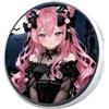 Cyuluoy Spilla elettronica anime con touchscreen HD, distintivo indossabile | Smart Digital Sweater Pin con Foto & GIF Trasferimento per Zaini e Convenzioni Foto LOGO Nome Pin Tag
